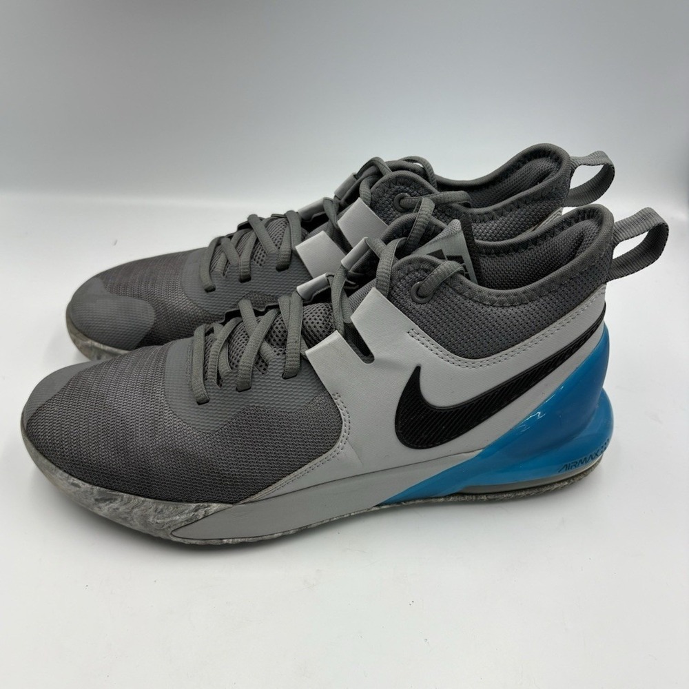 Nike Air Max Impact Men's Smoke Grey/Blue Fury/Black Mid Top Lace-Up CI1396-003